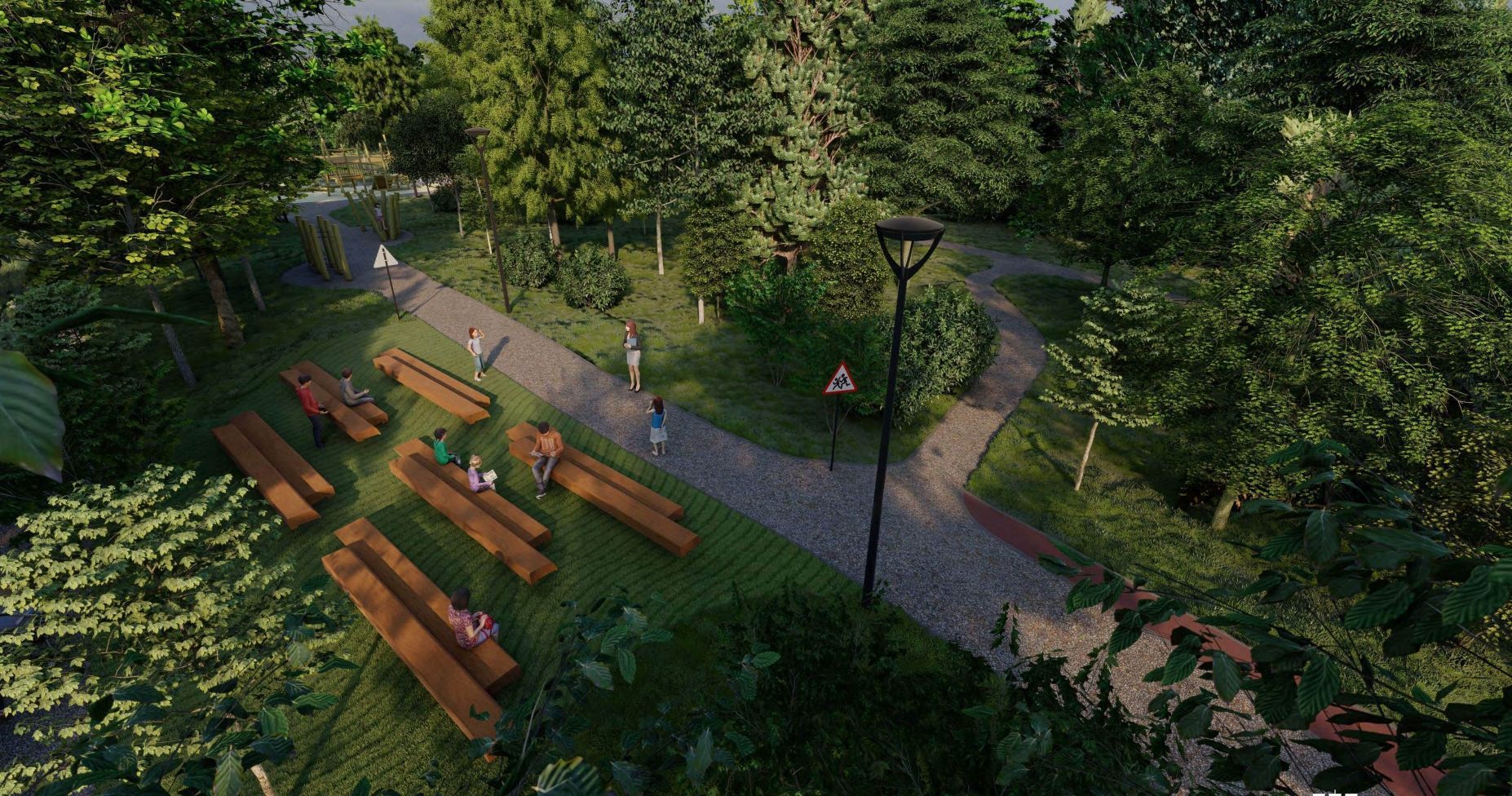 Viešosios Erdvės Karoliniškėse Vizualizacija 3. Vilniaus Vystymo Kompanijos Vizualizacija