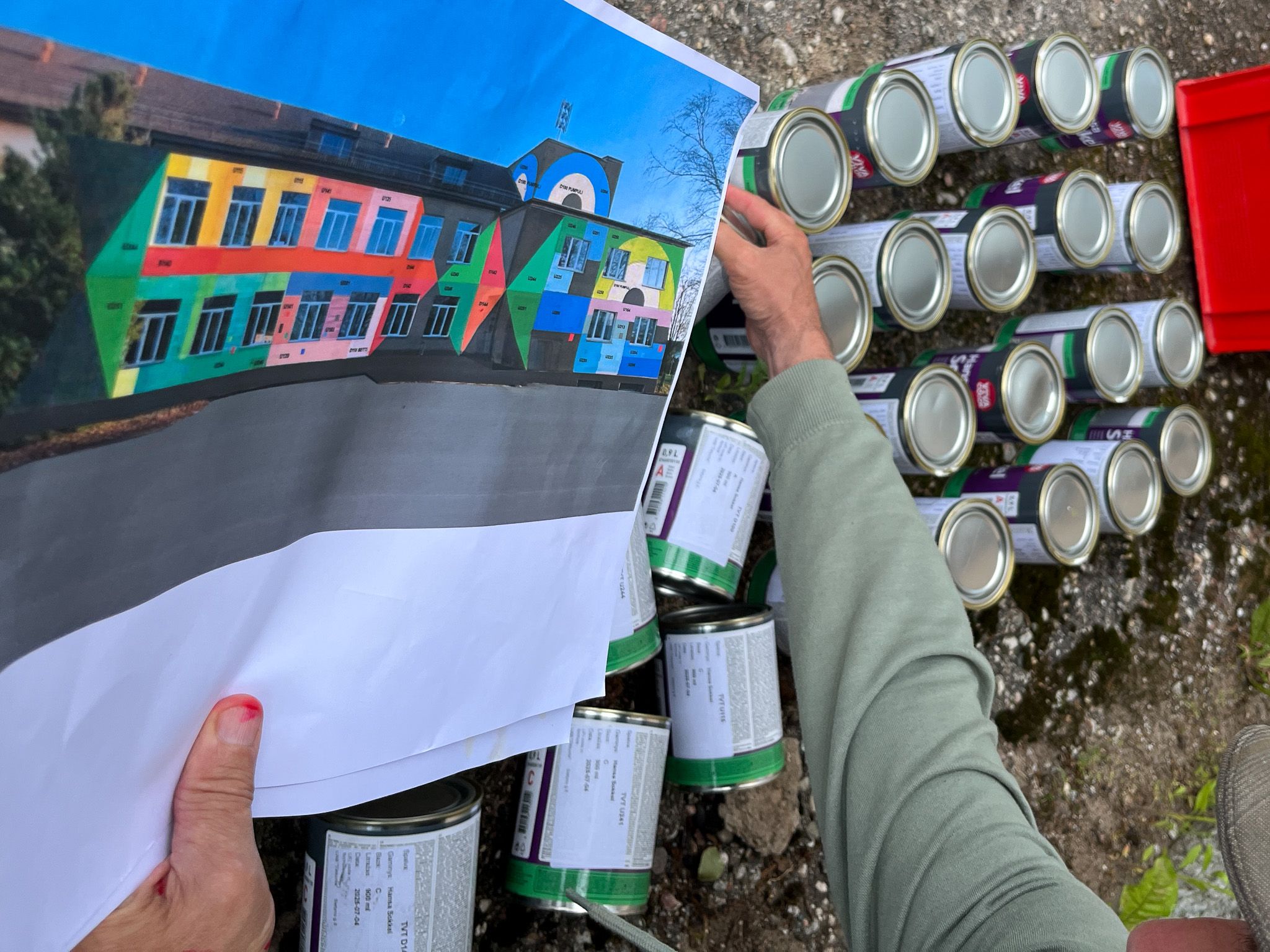 Lt Street Art Lithuanians Artists  Mural in Modern Art and Creative Space Rapolas 16 (1)