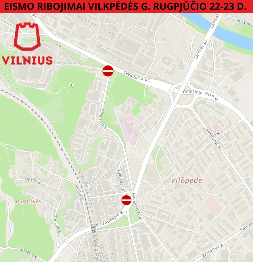 Eismo Ribojimai Vilkpėdės G. Rugpjūčio 22 23 D.