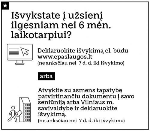 5 Daklaravimas Isvyksiantis 500