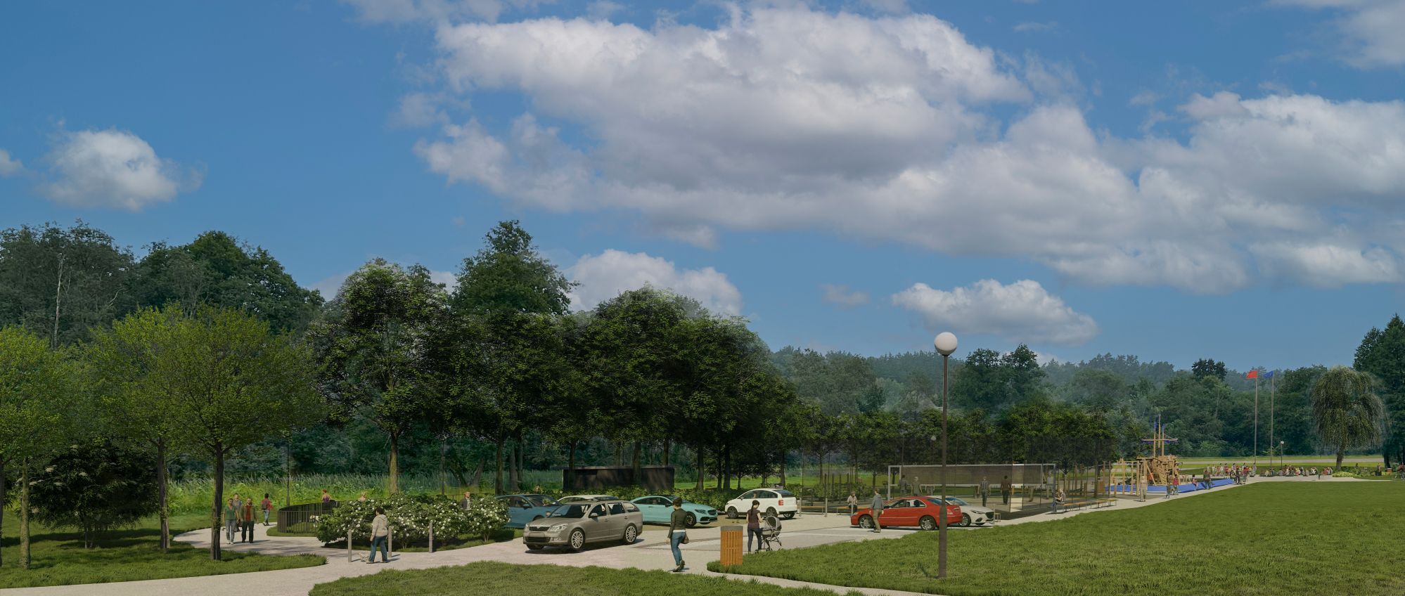 Erdvė Ties Afindevičių G   Vilniaus Vystymo Kompanijos Vizualizacija 2