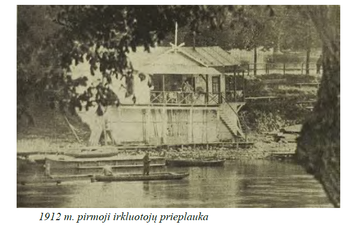 1912 M. Pirmoji Irkluotojų Prieplauka.b Autorius Nežinomas
