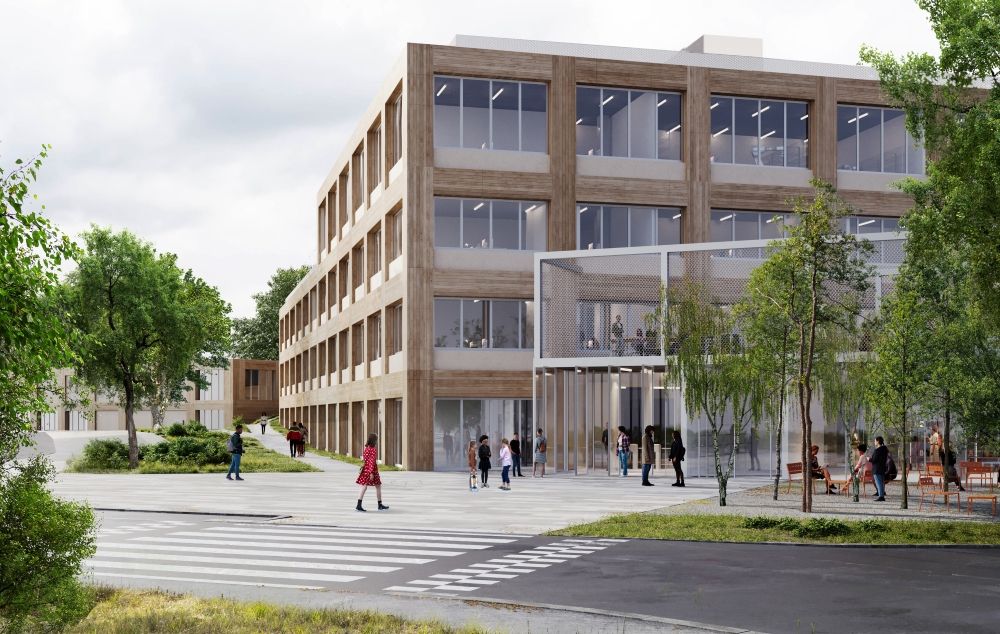 Pavilnionių G. Progimnazija Office De Architectura Vizualizacija 1