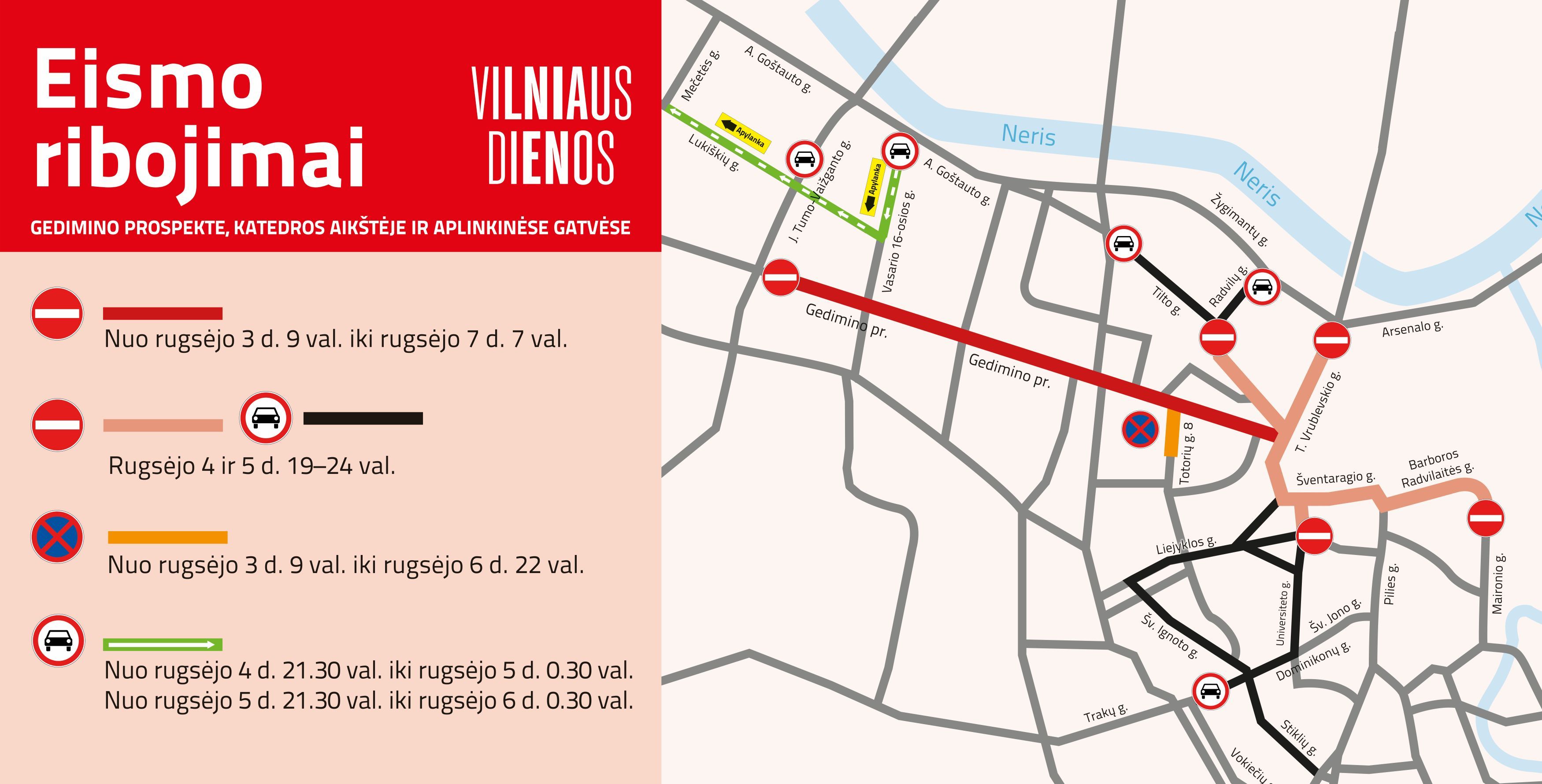 Eismo Ribojimai, Vilniaus Dienos 2026