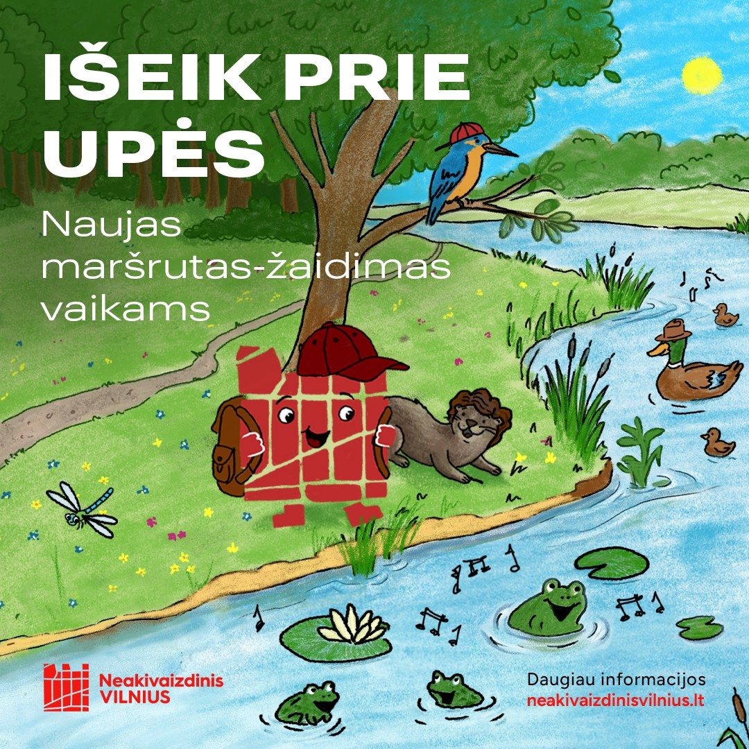 Naujas Maršrutas Žaidimas Vaikams „išeik Prie Upės“