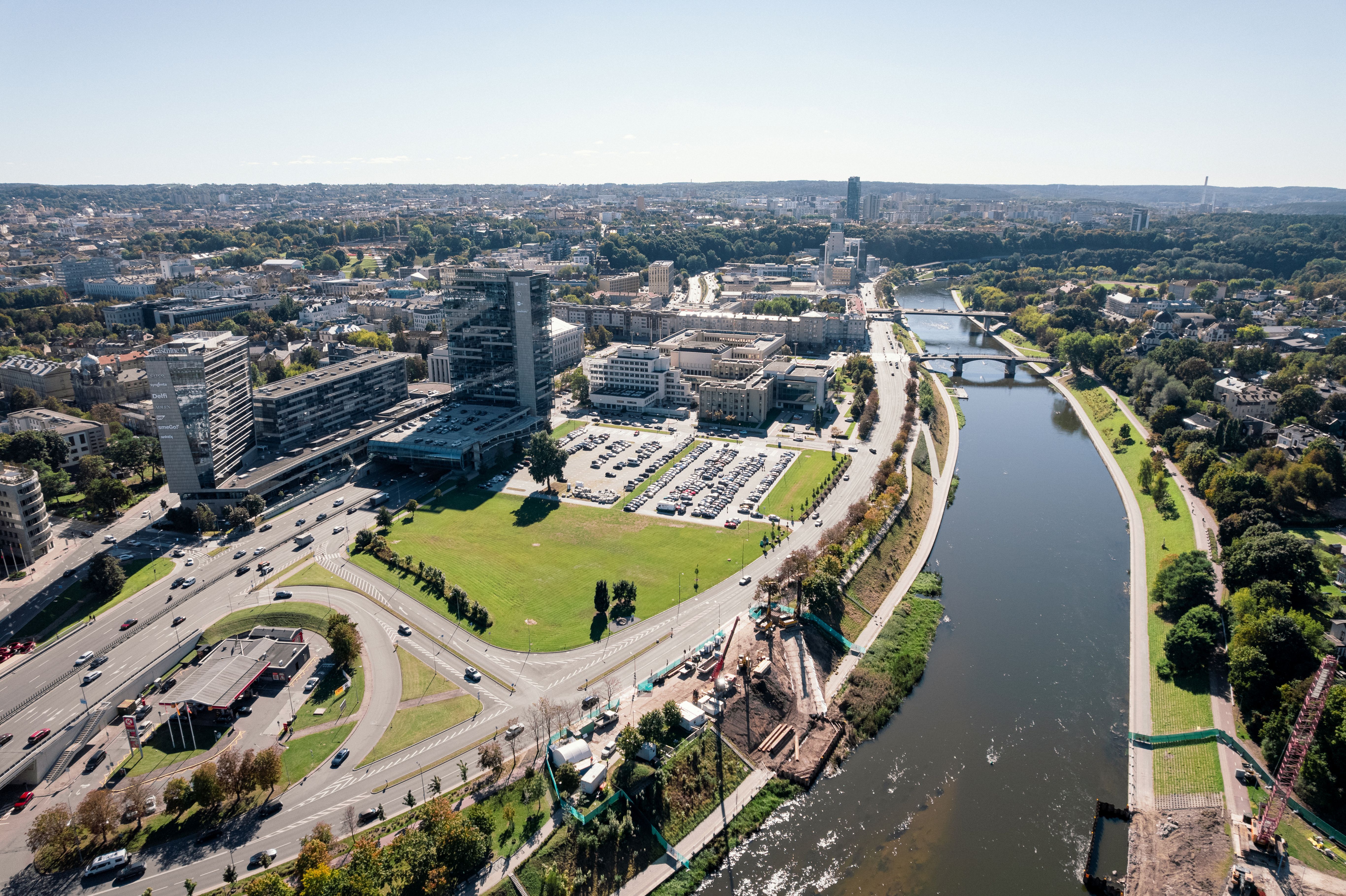 Vilniaus Kongresų Centro Teritorija 2. Vilniaus Vystymo Kompanijos Nuotr.