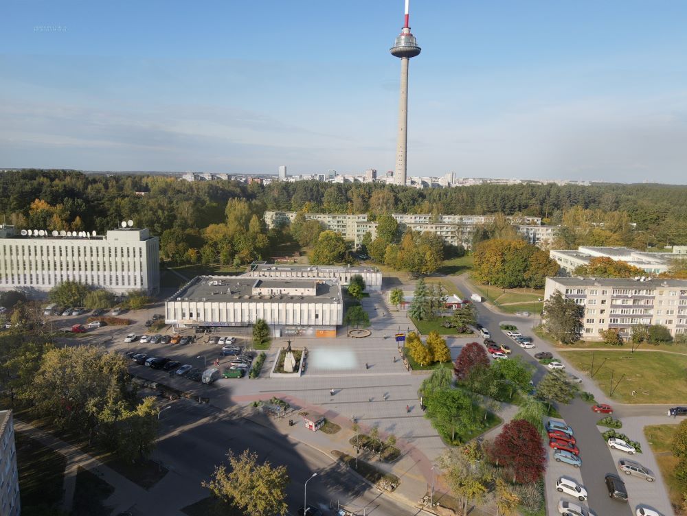 Aikštė Lazdynuose   Ryto  Vilniaus Vystymo Kompanijos Vizualizacija 2