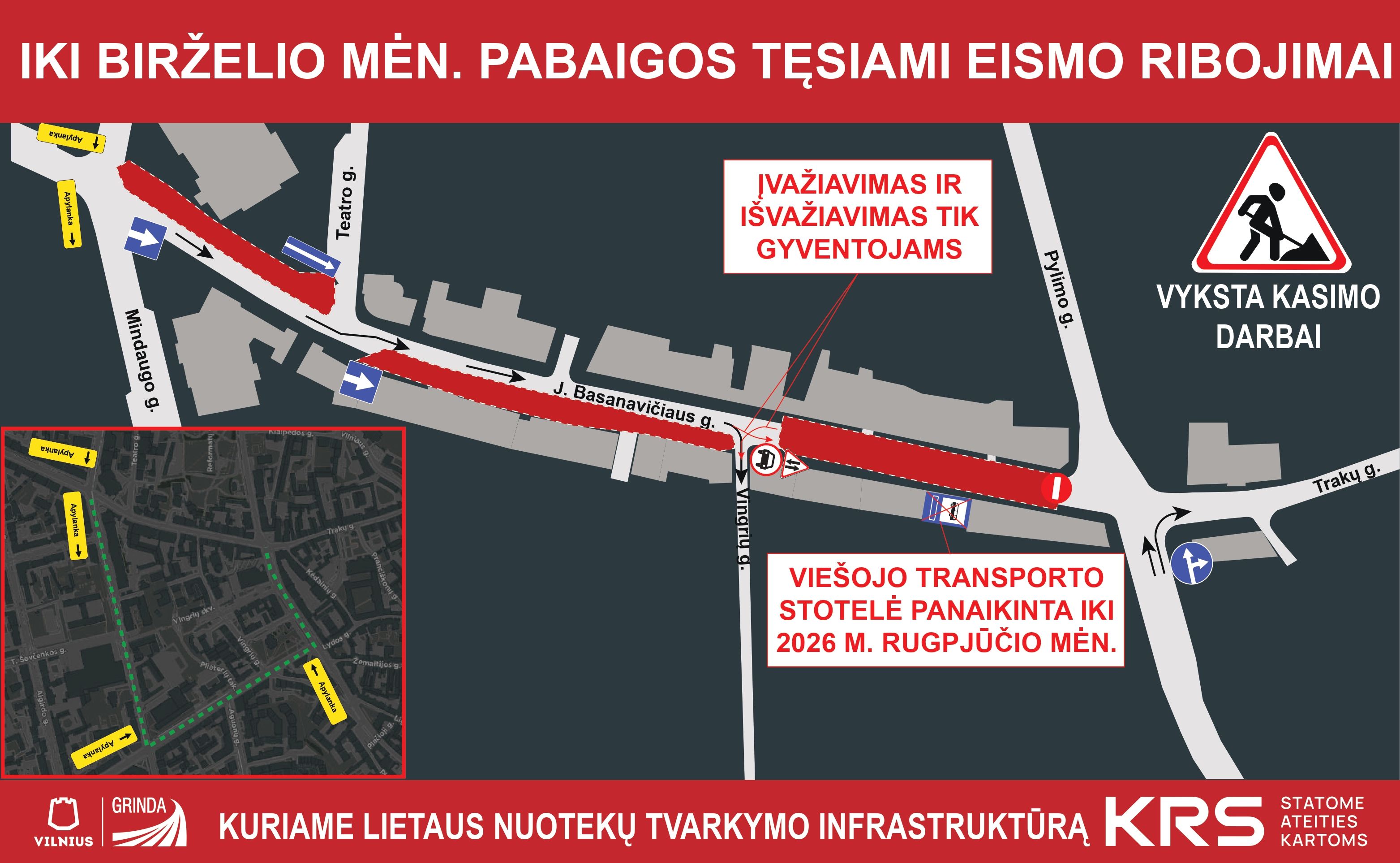 Basanavičiaus Eismo Ribojimai