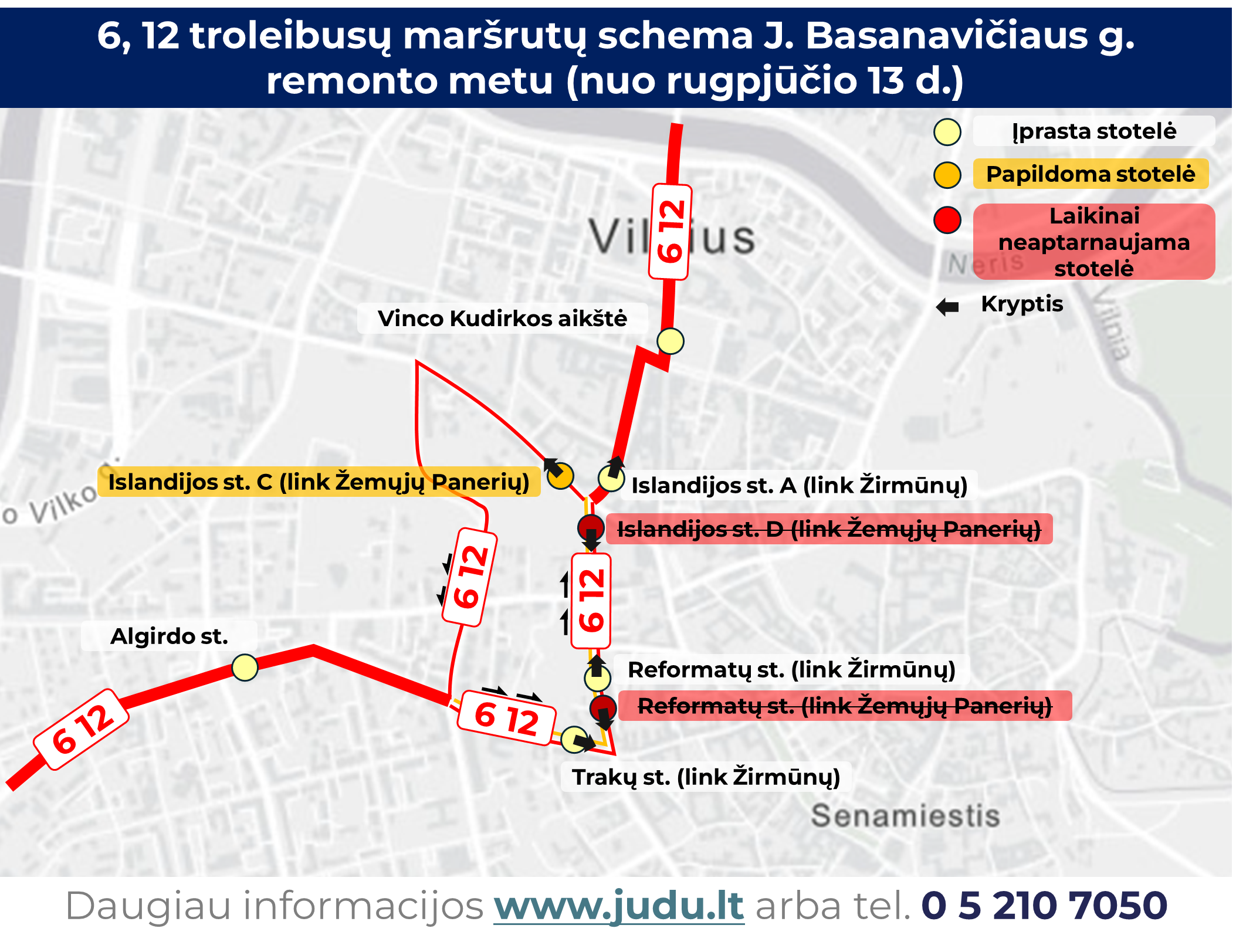 6 Ir 12 Troleibusai