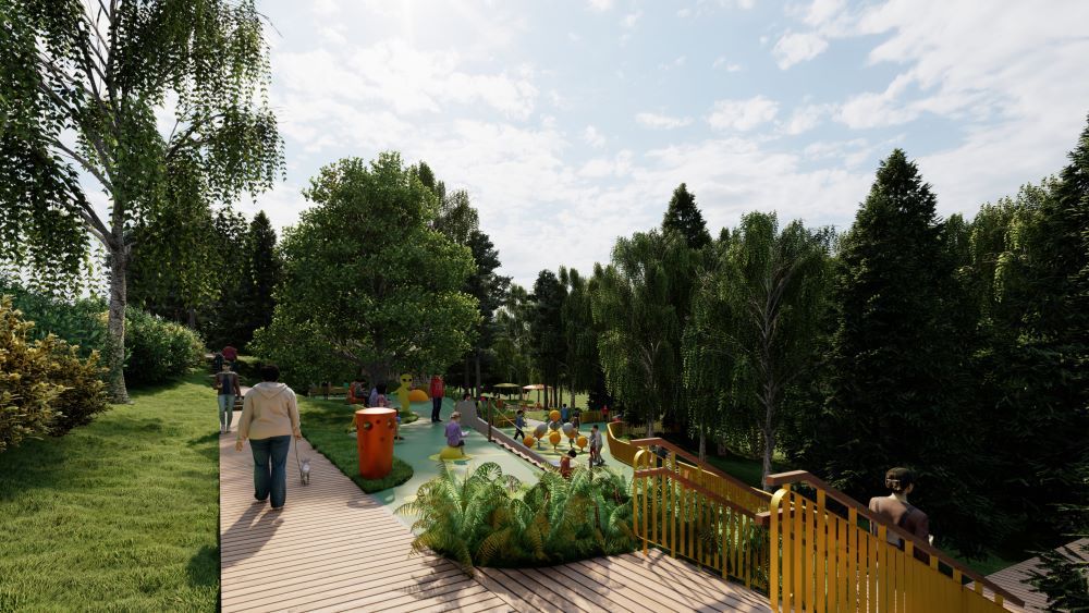 Tarandės Skveras   Vilniaus Vystymo Kompanijos Vizualizacija 2