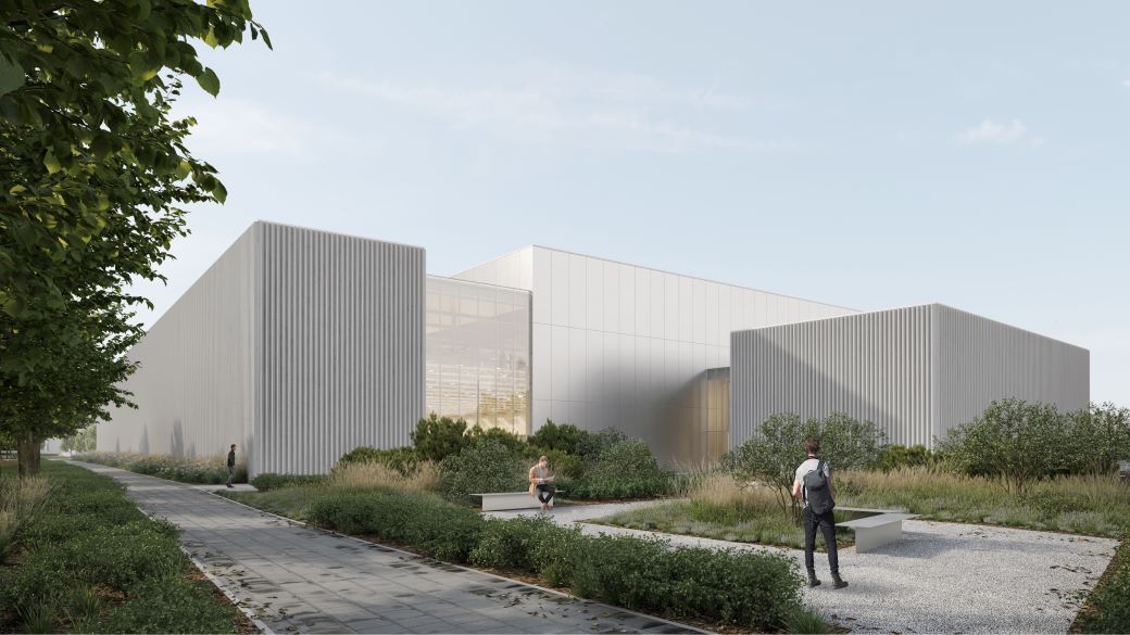 Lengvosios Atletikos Maniežas Implmnt Architects Vizualizacija